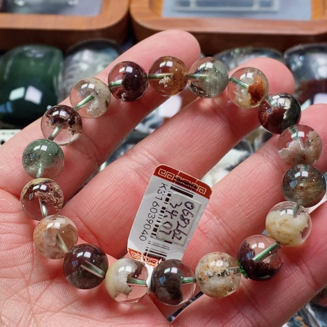 水晶手串未镶嵌天然