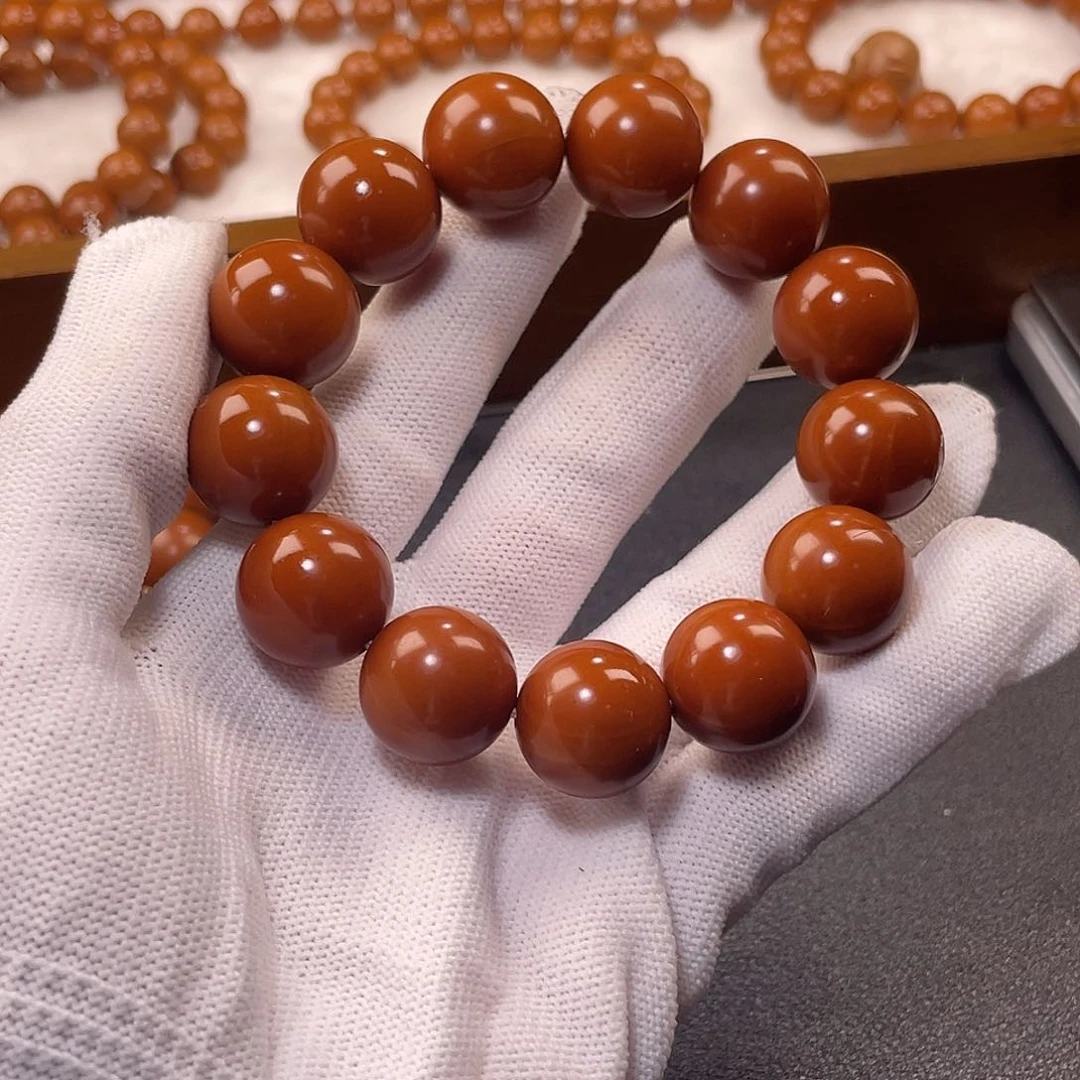 橄榄核手串1.68➕树王全品铁核小孔不议价