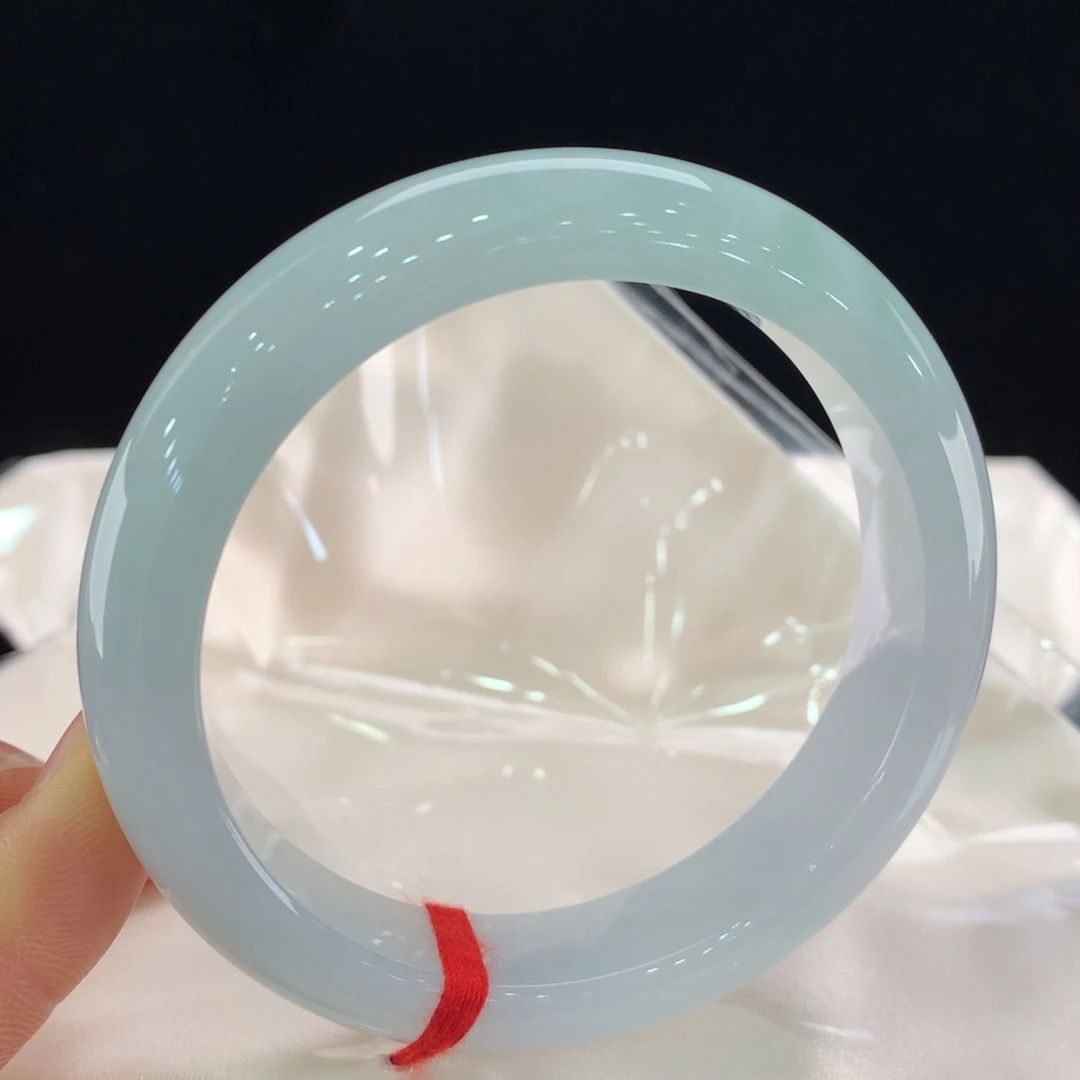 翡翠未镶嵌手镯0120