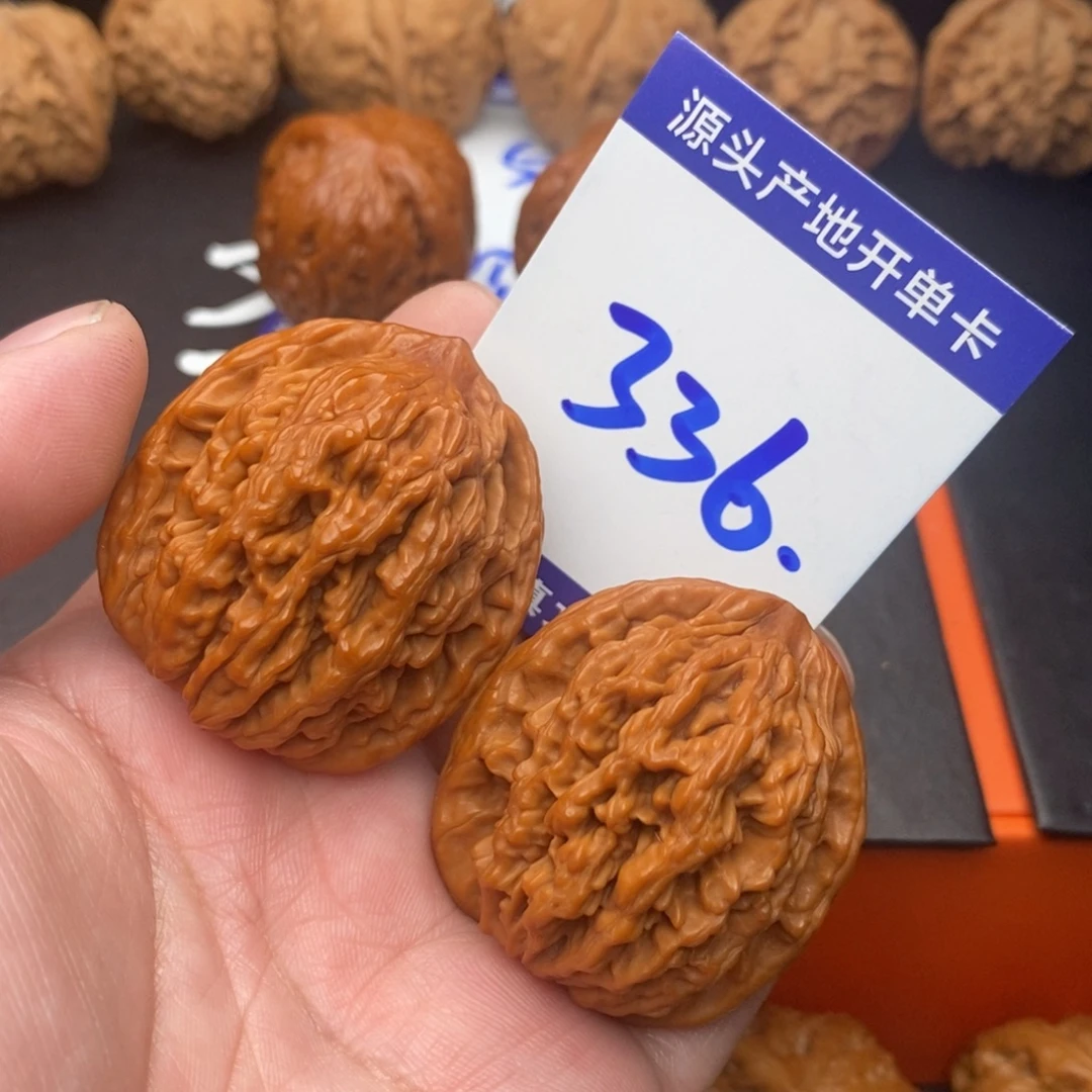 把件文玩核桃虎头40