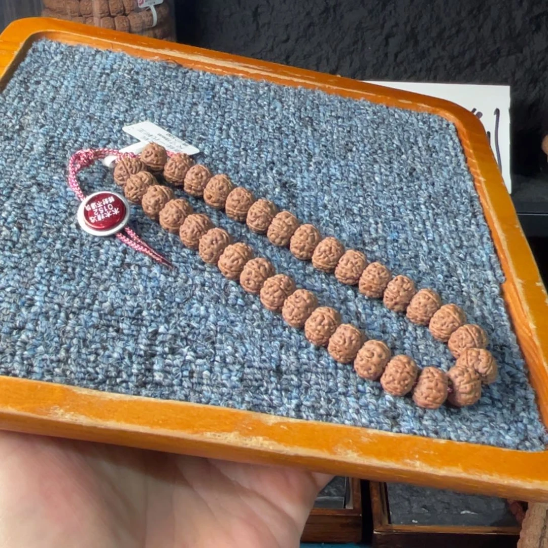 金刚菩提手串E***_原装老树王单圈