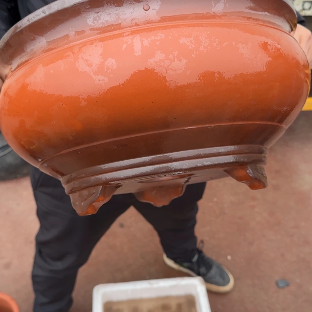 紫砂花盆口径30.15口径