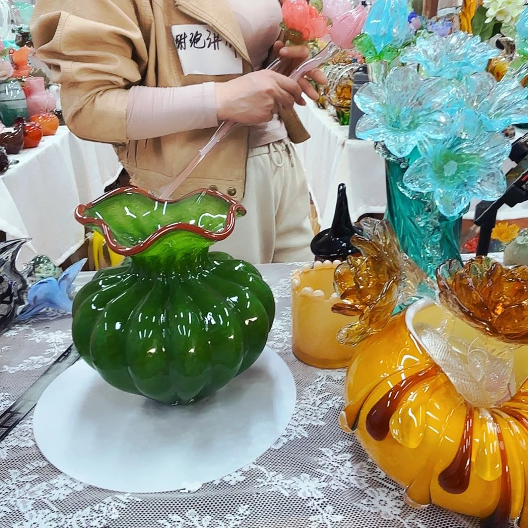 琉璃花瓶花器艺术品