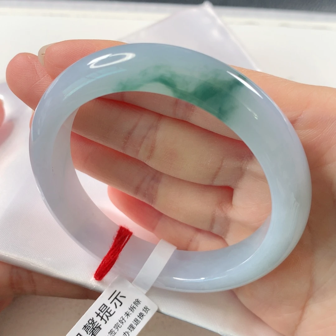 未镶嵌手镯翡翠 正圈261超值❤️