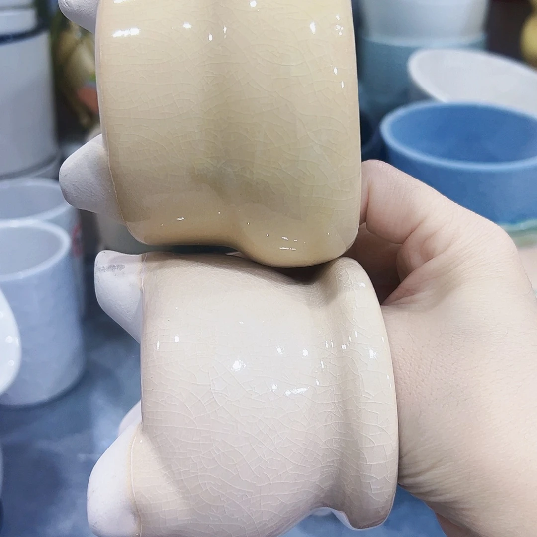 有孔外贸尾单陶瓷花盆凑单10米包邮