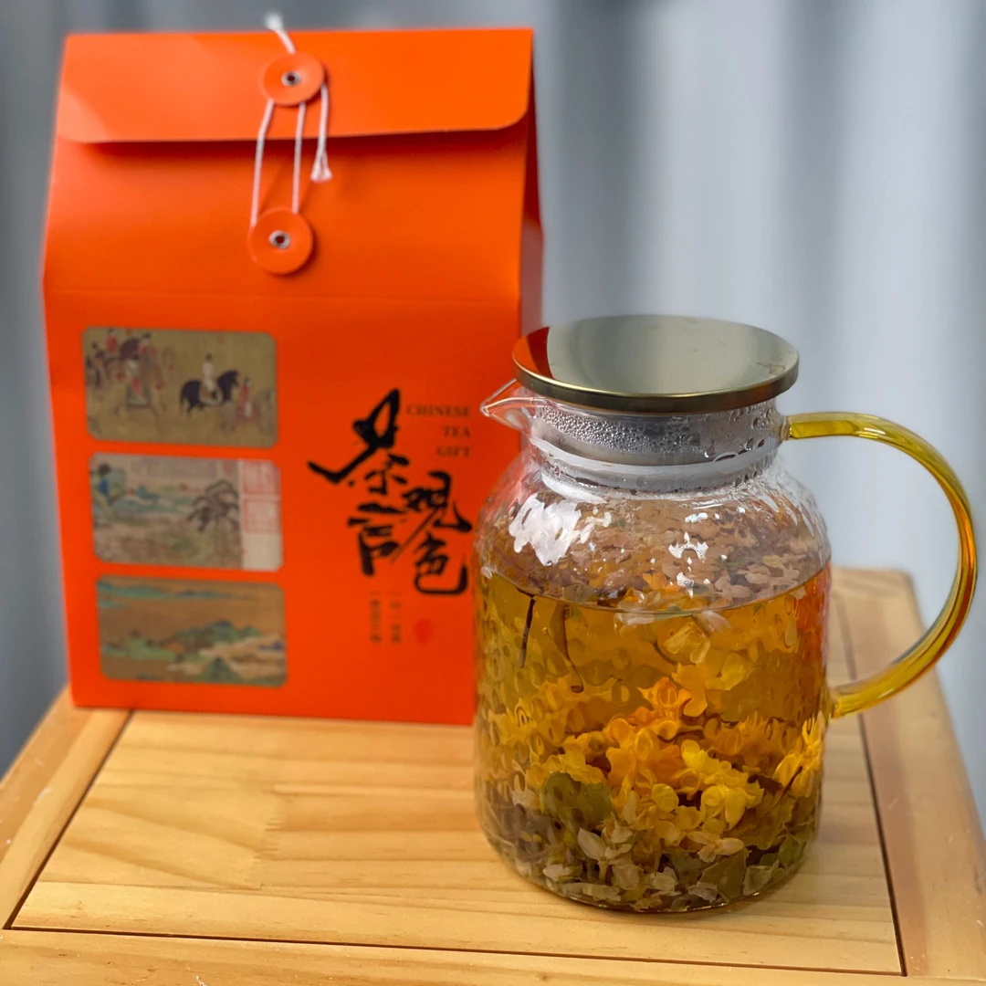 茉莉牡丹龙珠2025茉莉花+2024牡丹盒装赠菠萝壶+2主人杯