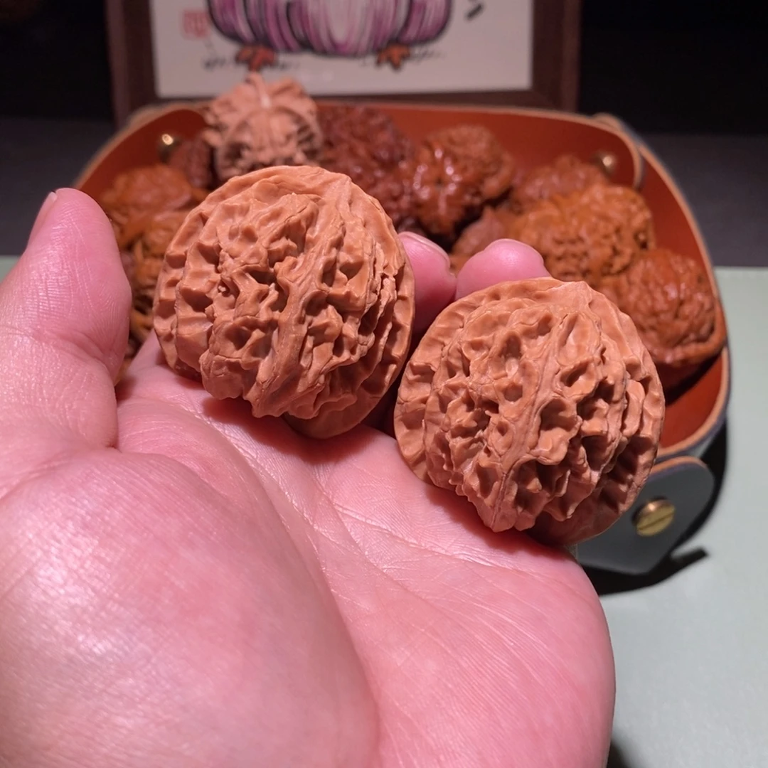 吊坠文玩核桃全品40+苹果园9075