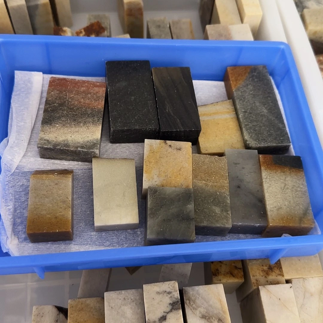 昌化石印石恒*长白石