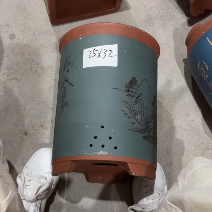 花盆紫砂紫砂的颜色