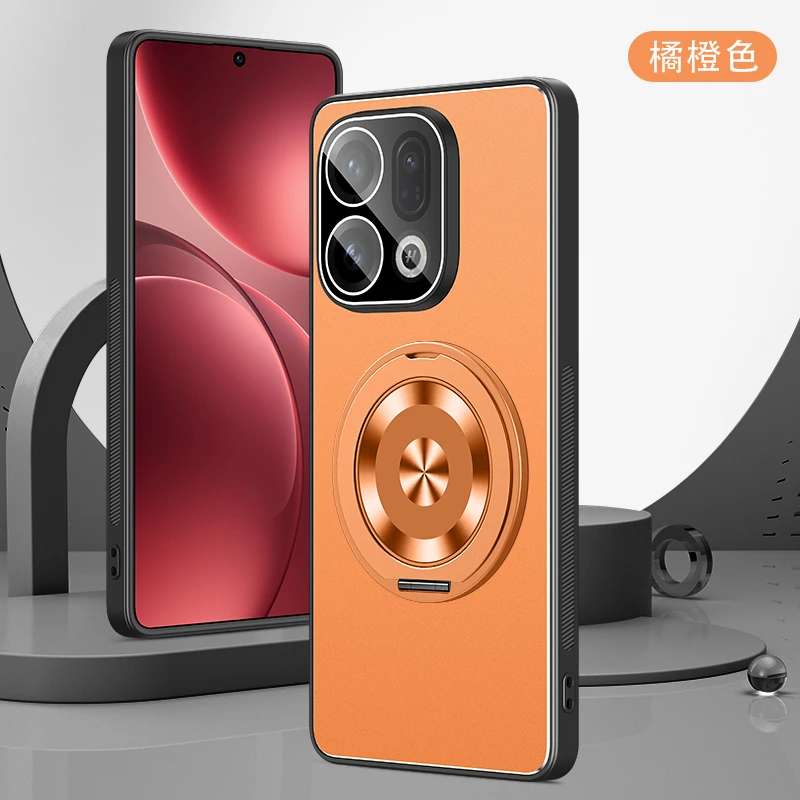 适用OPPOfindX9手机壳全包防摔findX9Pro自带镜头膜金属磁吸支架