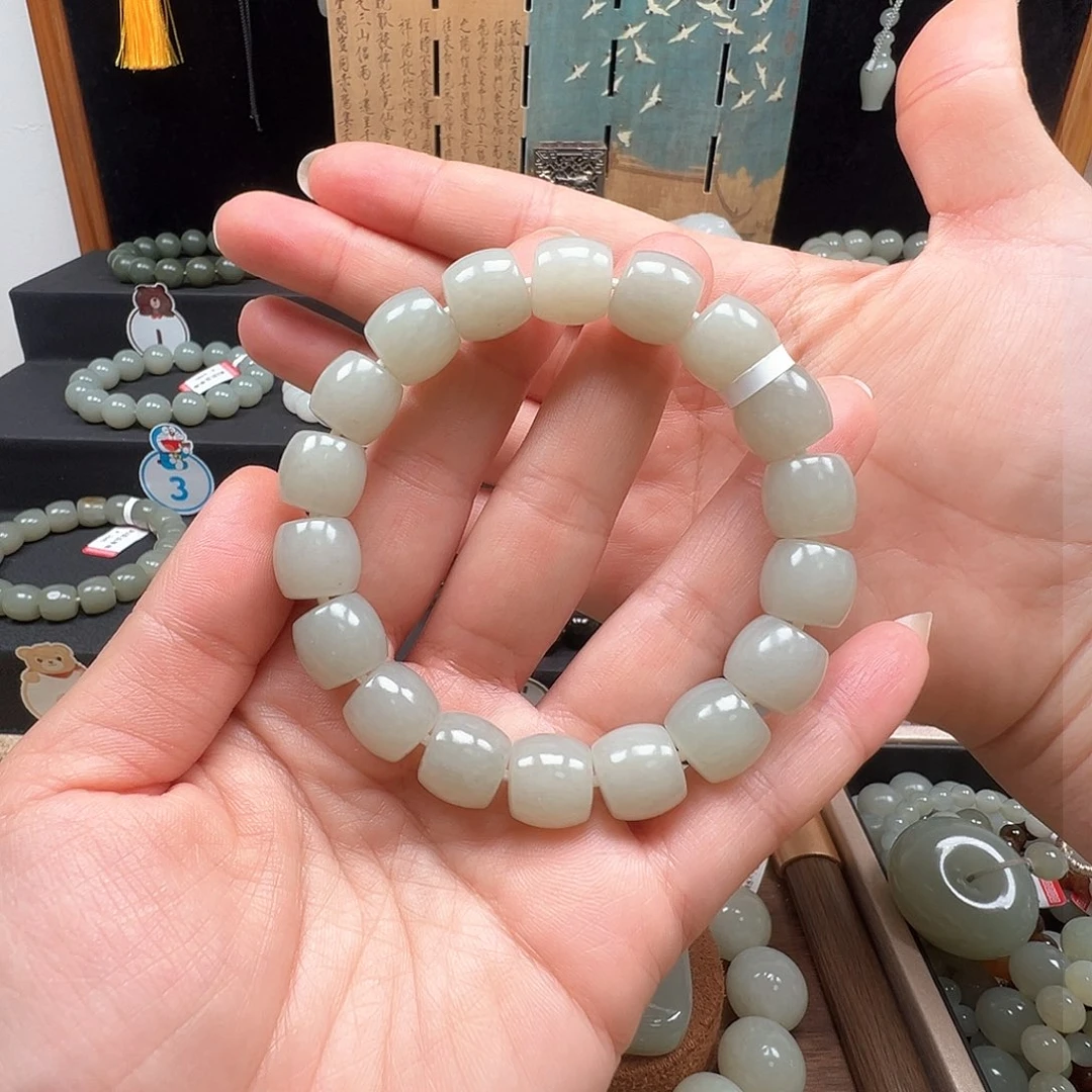 和田玉手链未镶嵌