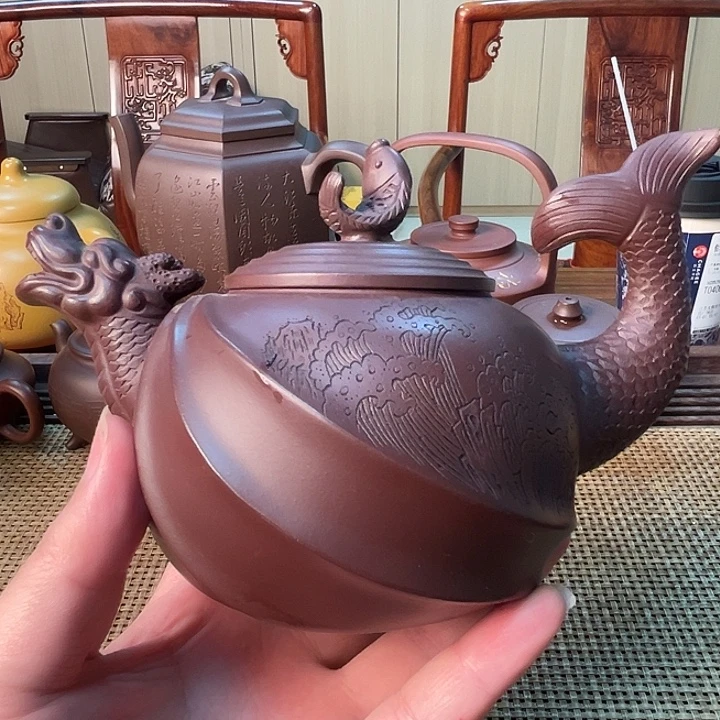 紫砂茶壶宜兴紫砂壶35