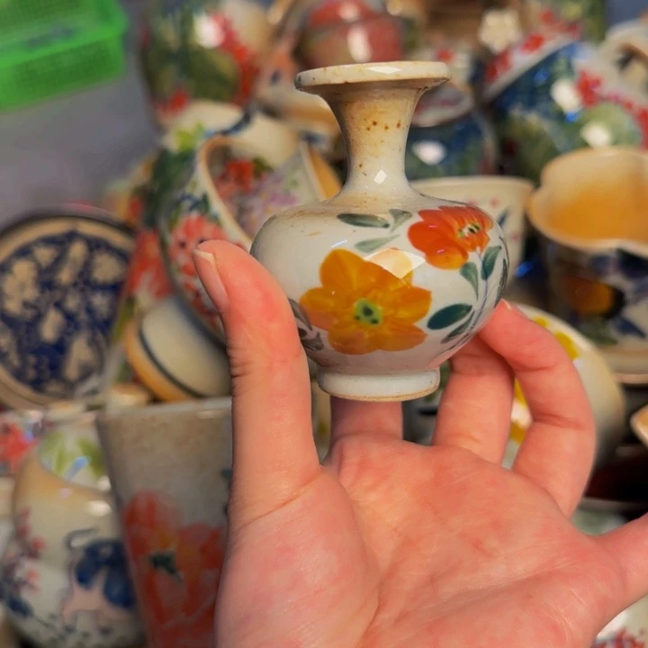 瓷片景德镇陶瓷手工手绘