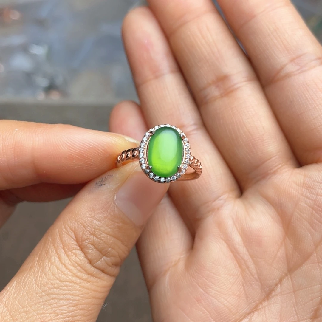 和田玉银S925镶嵌颈饰