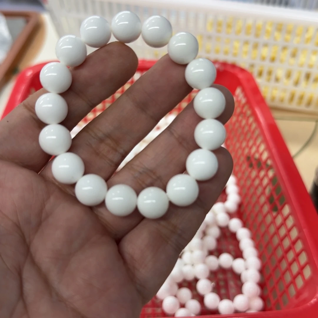 白玉菩提吊坠白色980