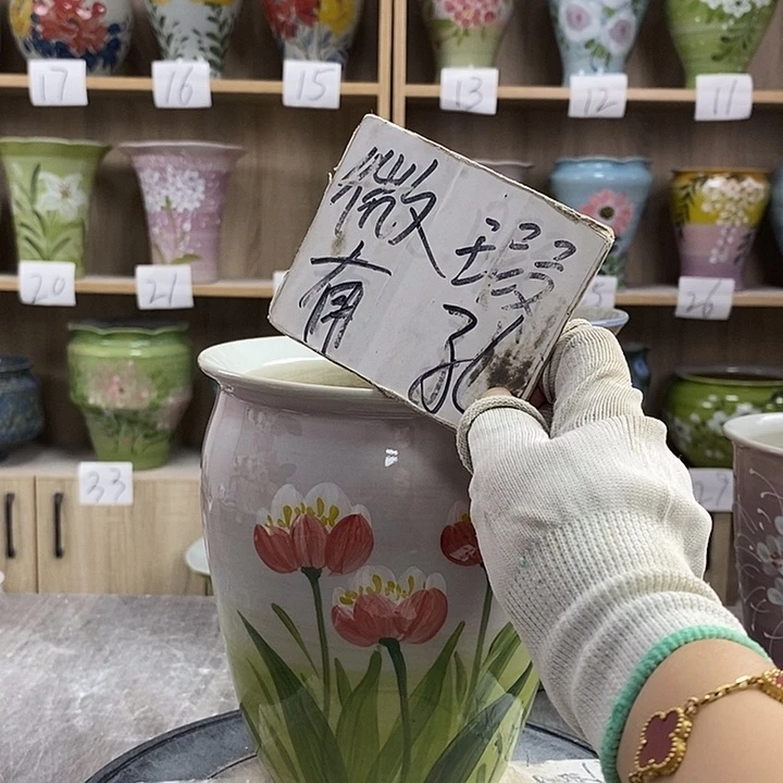 罐12xc景德镇陶瓷花盆