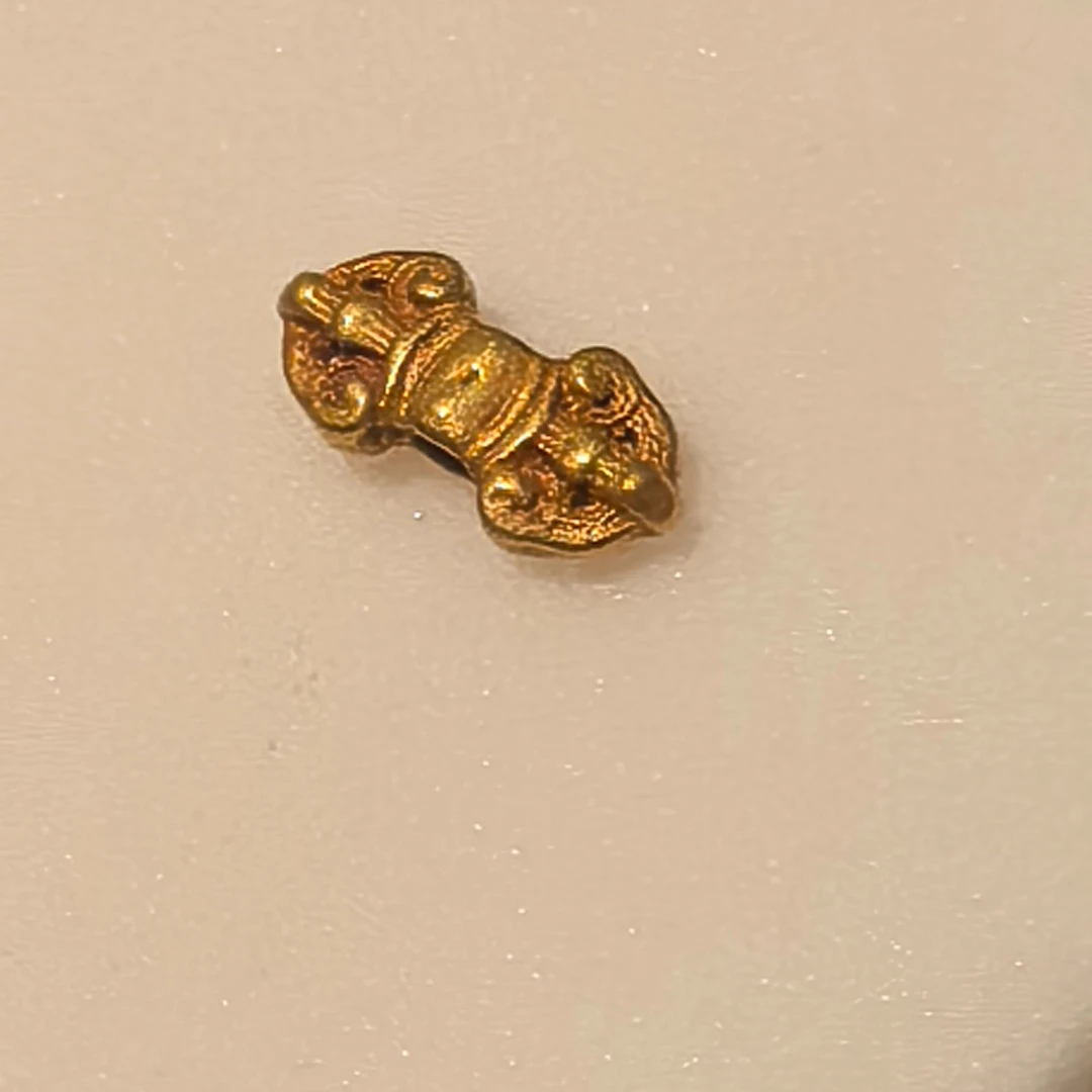 钨金吊坠 【龙错出品】 传世金老物件编号151（3g）