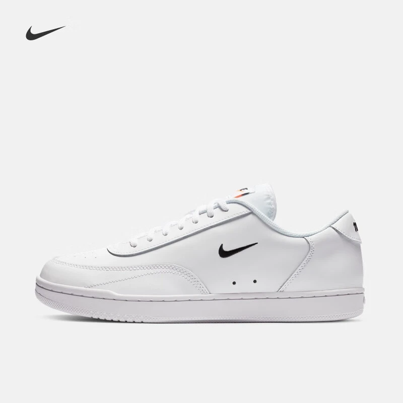 【微瑕】Nike Court Vintage 低帮板鞋男款白黑 CJ1679-101