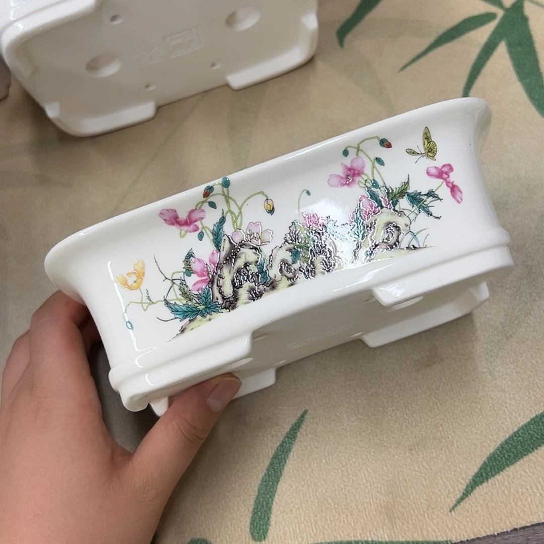 紫砂花盆050号瑕疵18/14/5.5cm