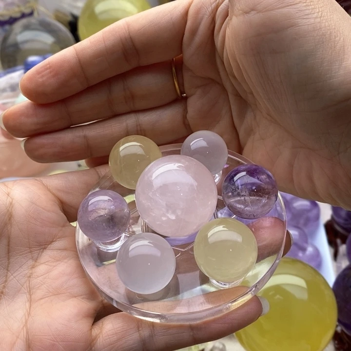 水晶珠宝半成品未镶嵌半****询2