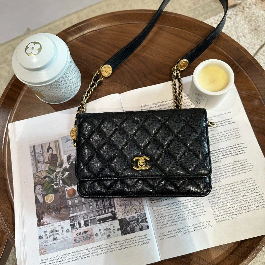 99新 Chanel/香奈儿 香奈儿金币woc 99新 47668041