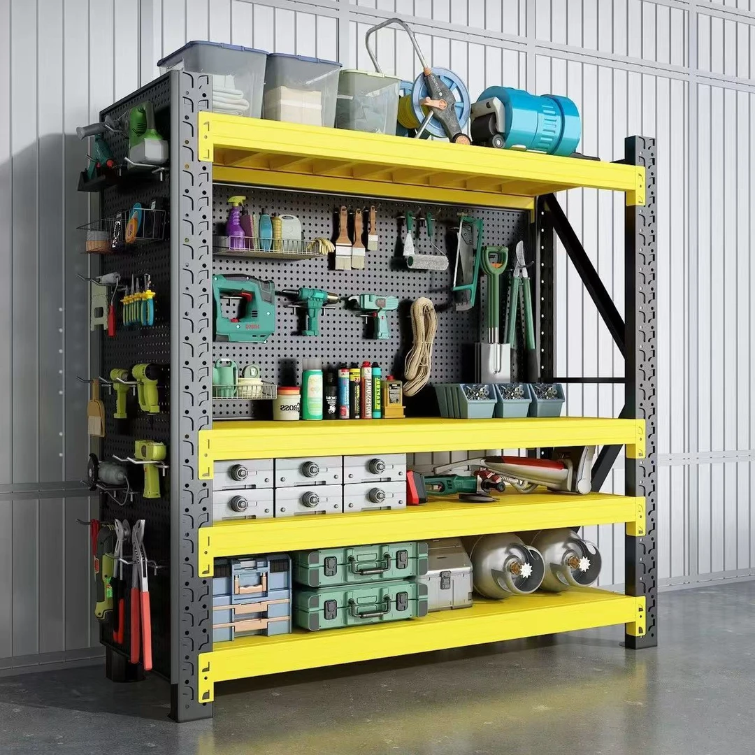 仓储货架置物架多层重型储物架仓库超市车库快递家用货物架收纳架