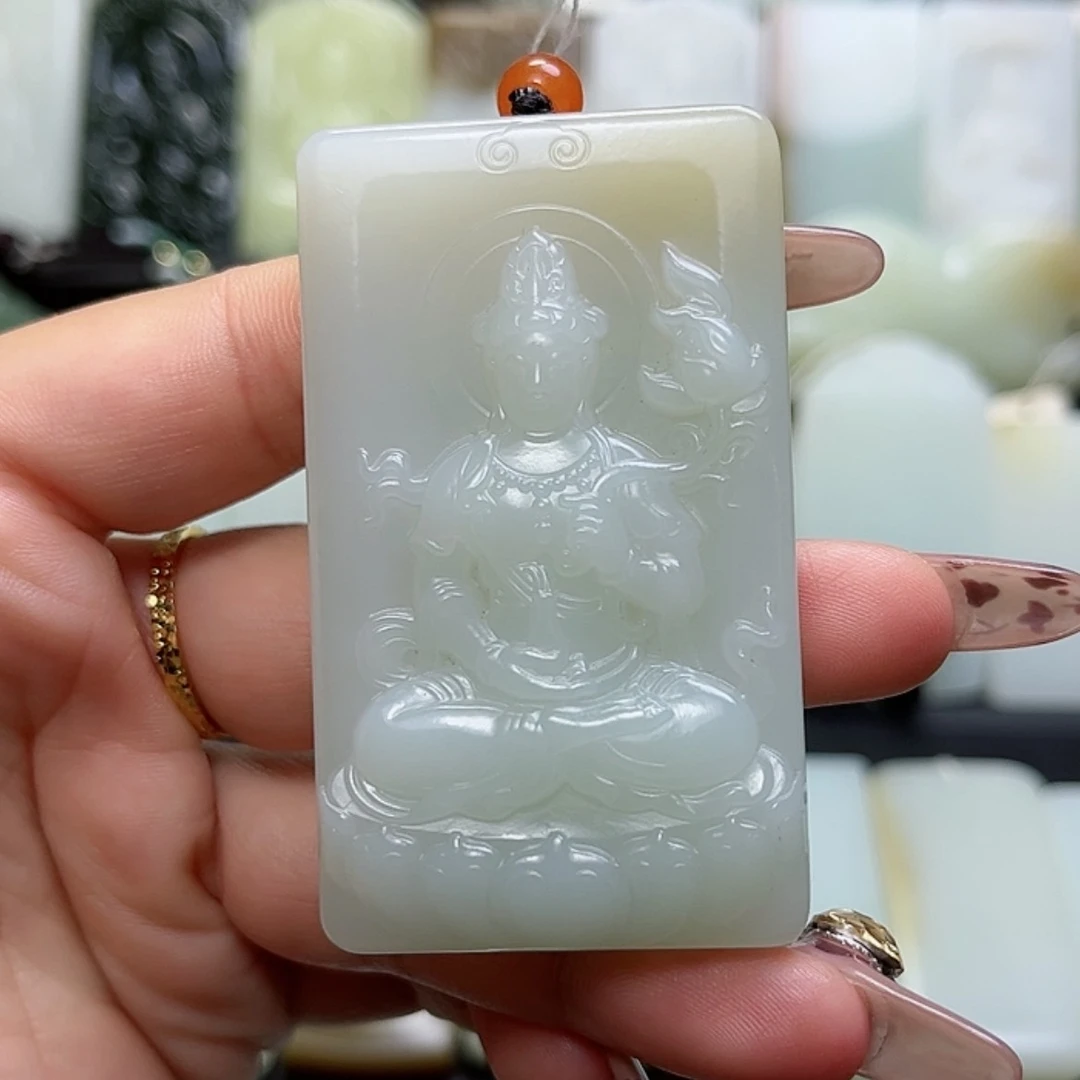【闪购商品】颈饰未镶嵌和田玉༺****༻