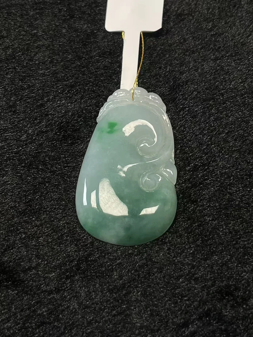 缅甸翡翠A货吊坠4551