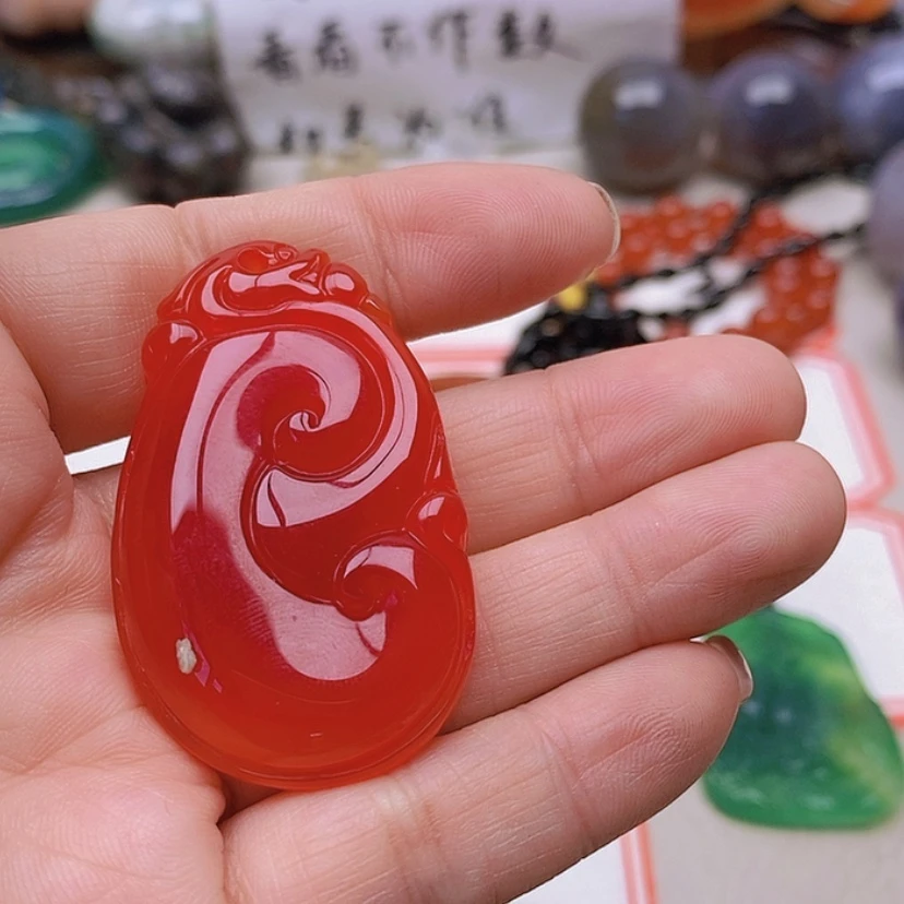 【闪购商品】未镶嵌玛瑙/玉髓珠宝半成品四*天