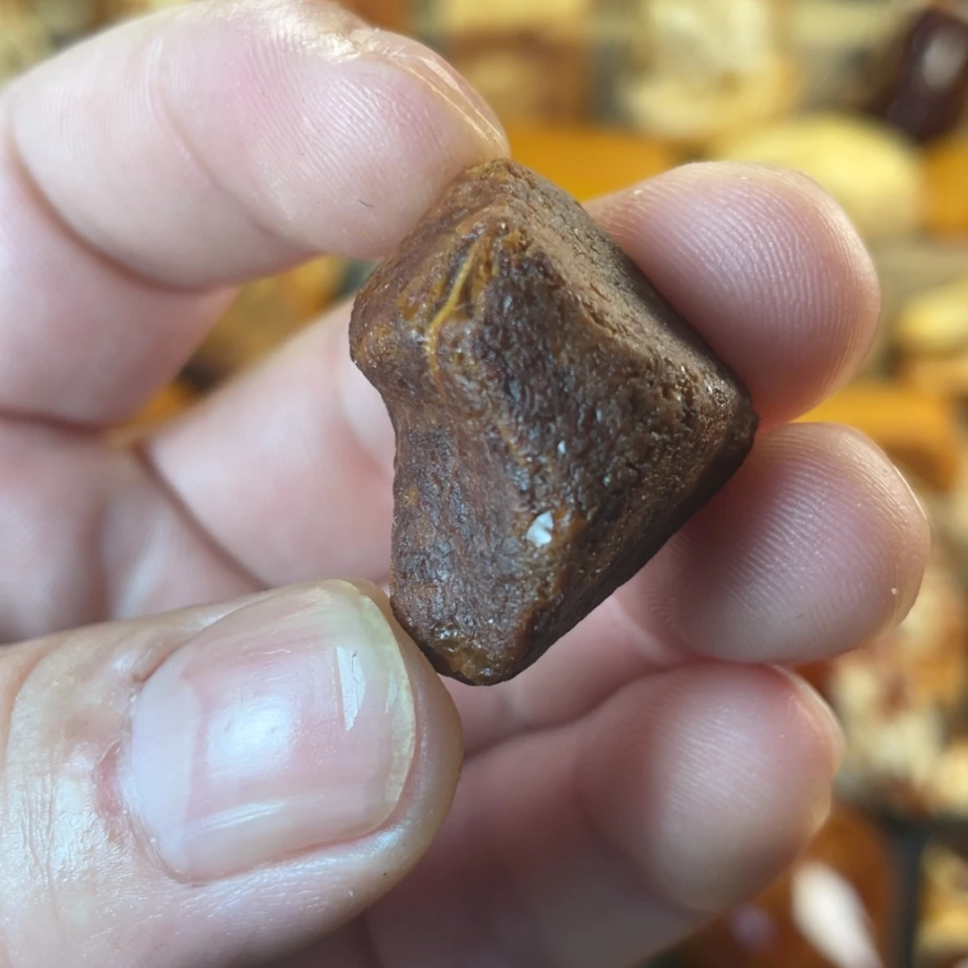 裸石琥珀未镶嵌冬*天然蜜蜡