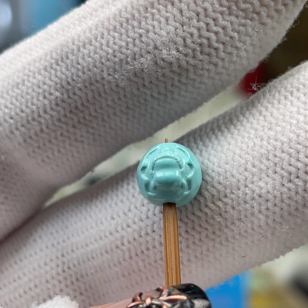 绿松石未镶嵌挂件