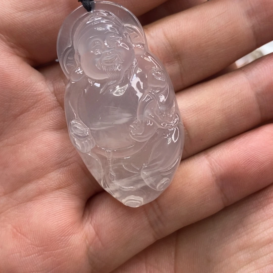石英质玉财神未镶嵌梦*
