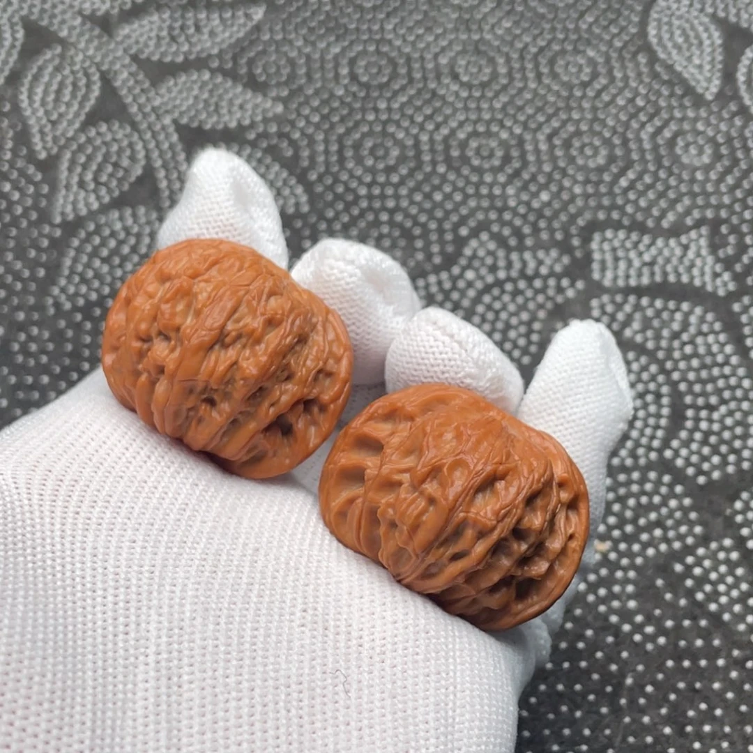 十***u文玩核桃吊坠38全品正磨