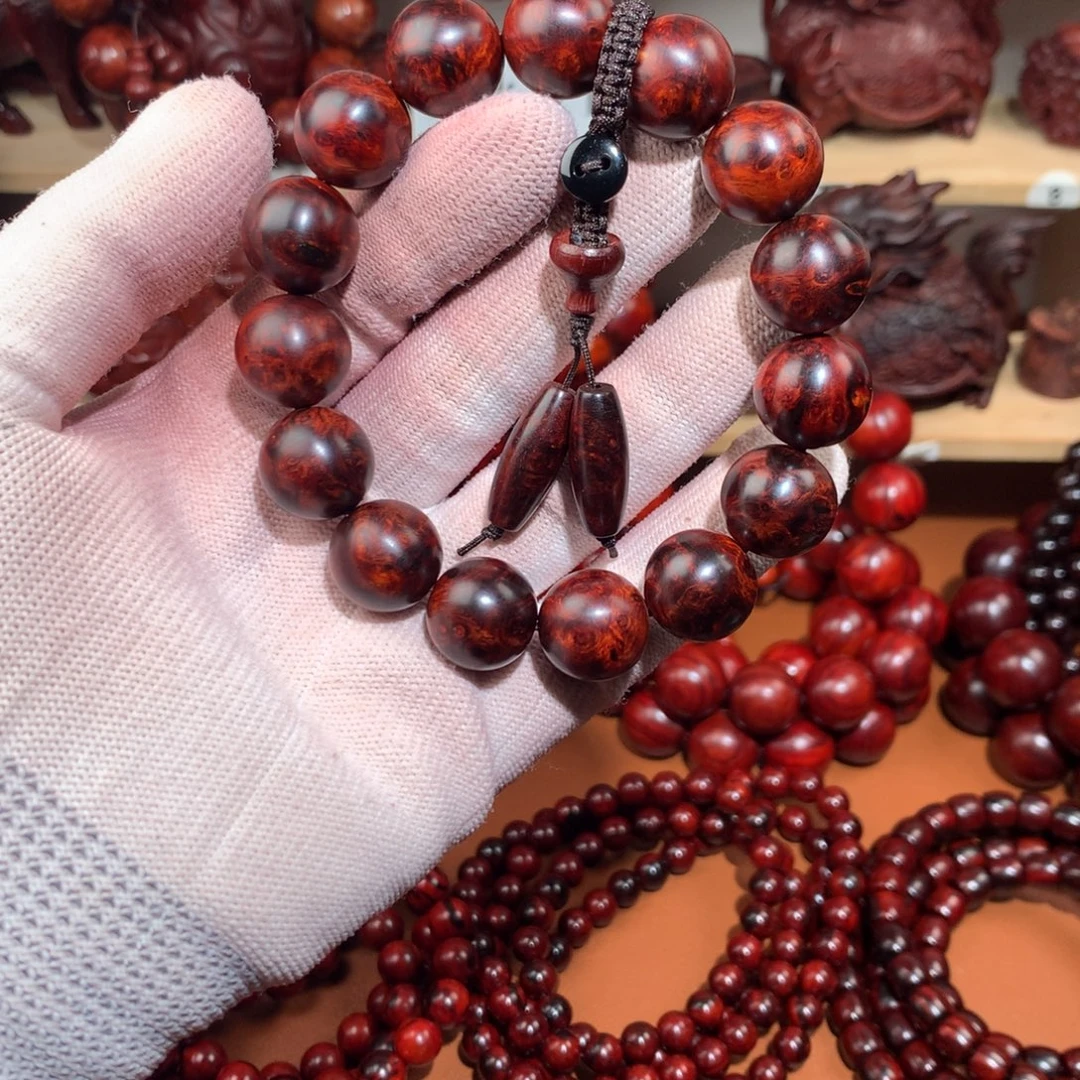 隔***猫染料紫檀（血檀）1.5满瘤疤-樱子瘤