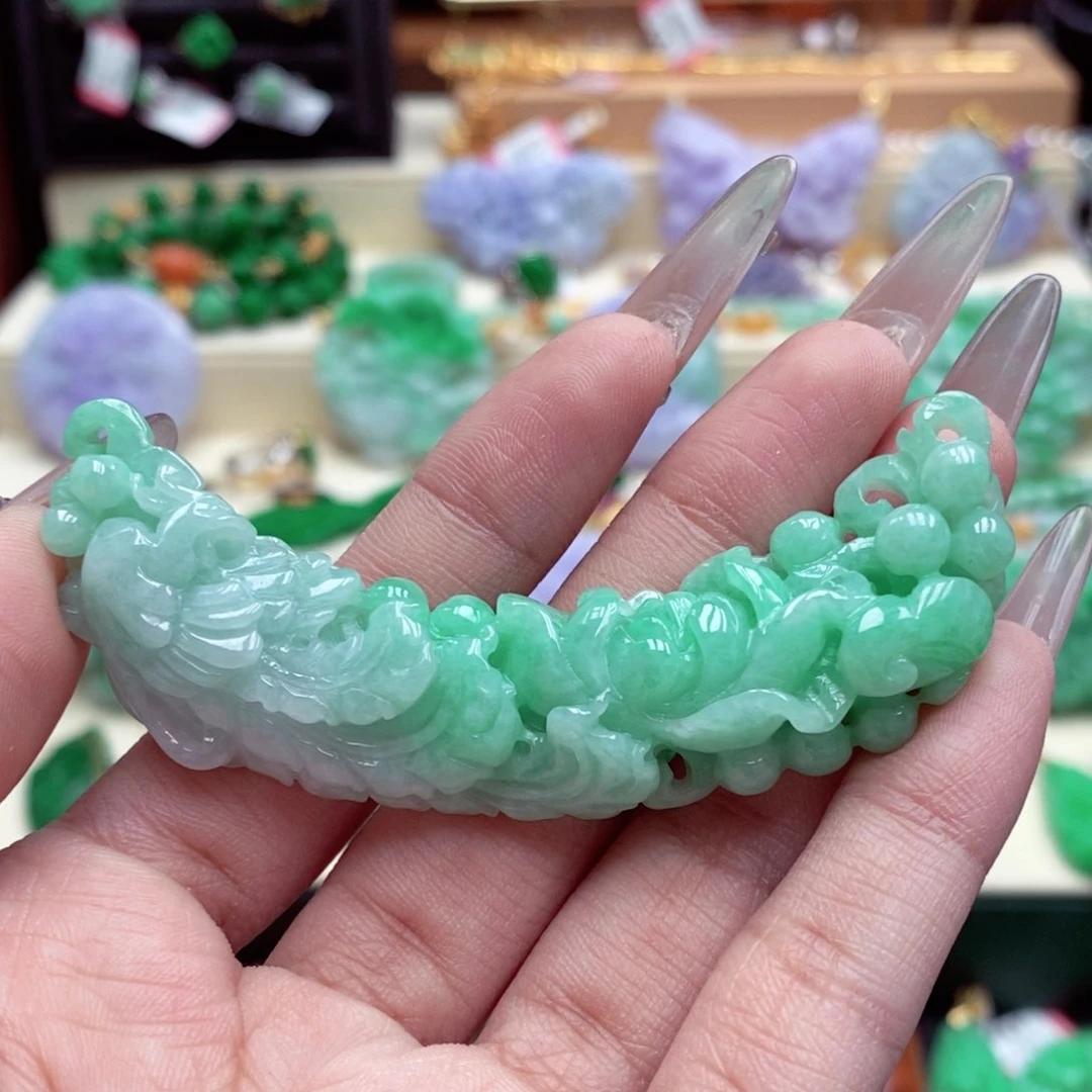 颈饰未镶嵌翡翠翡翠吊坠