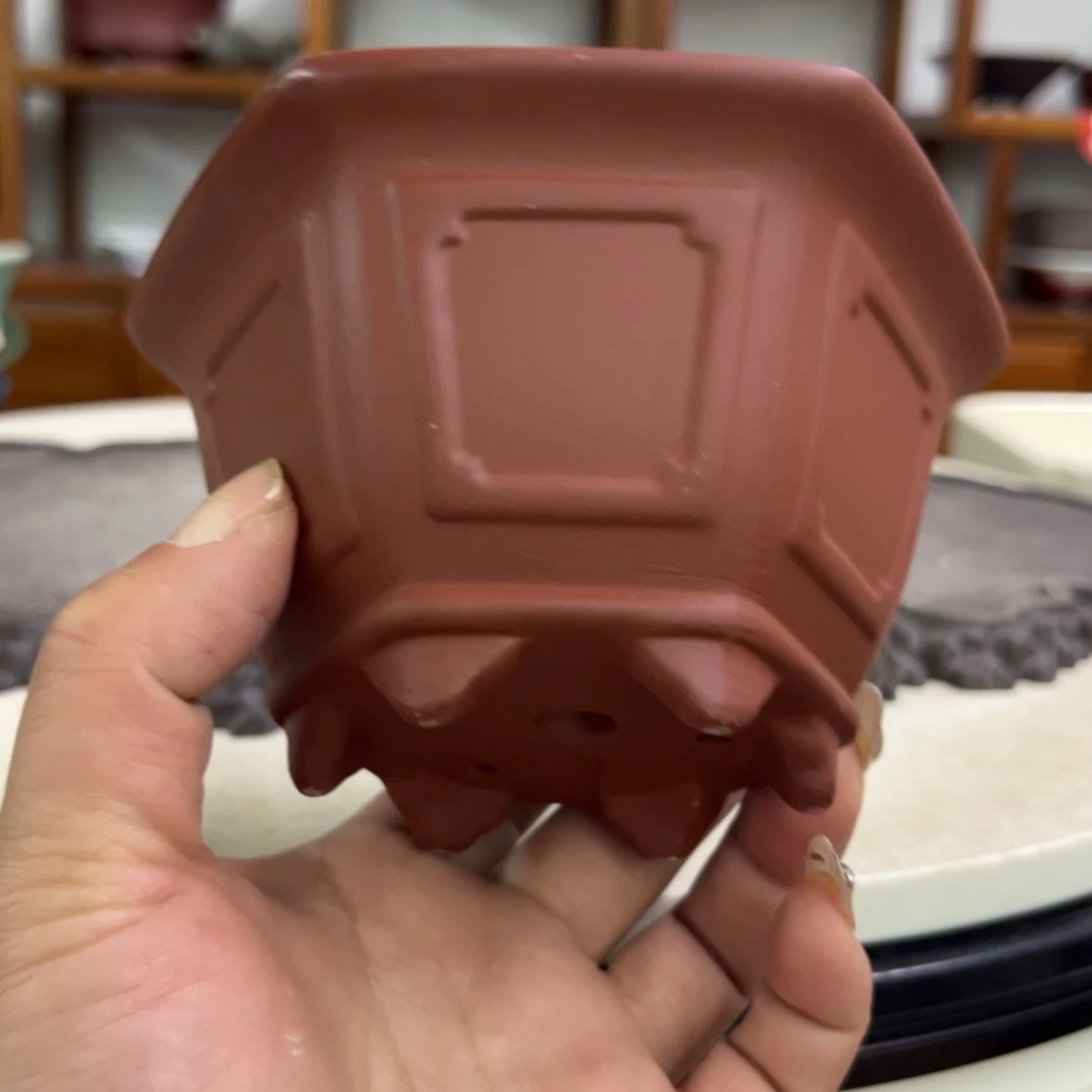 紫砂花盆瑕疵6/10.5。。？z