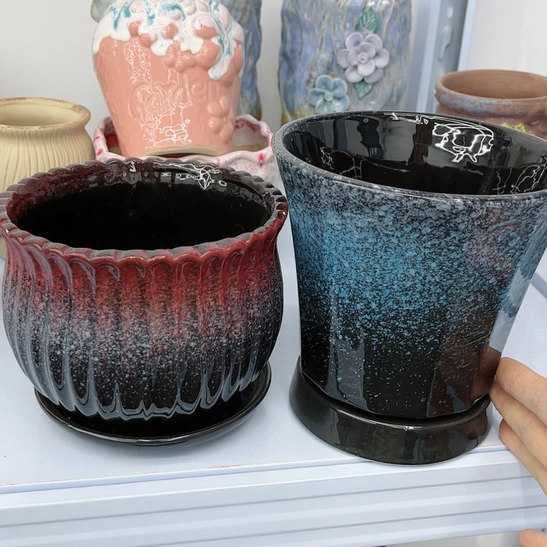 【闪购商品】陶瓷多肉绿植陶瓷花盆