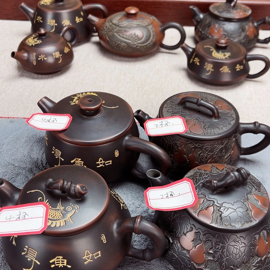 泥塑坭兴陶全手工制作
