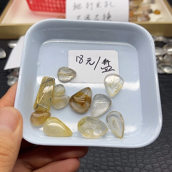 水晶珠宝半成品未镶嵌29