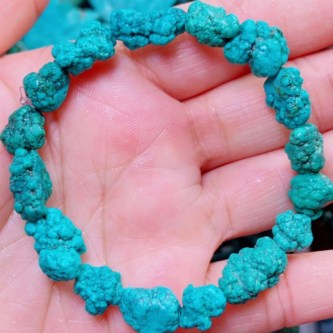 绿松石未镶嵌挂件