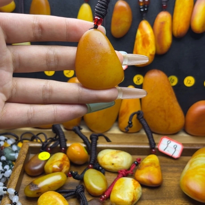 和田玉（糖玉）未镶嵌珠宝半成品