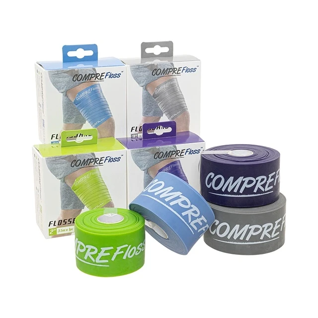 Flossband筋膜加压带关节恢复肌肉放松弹力训练血流阻断绑带