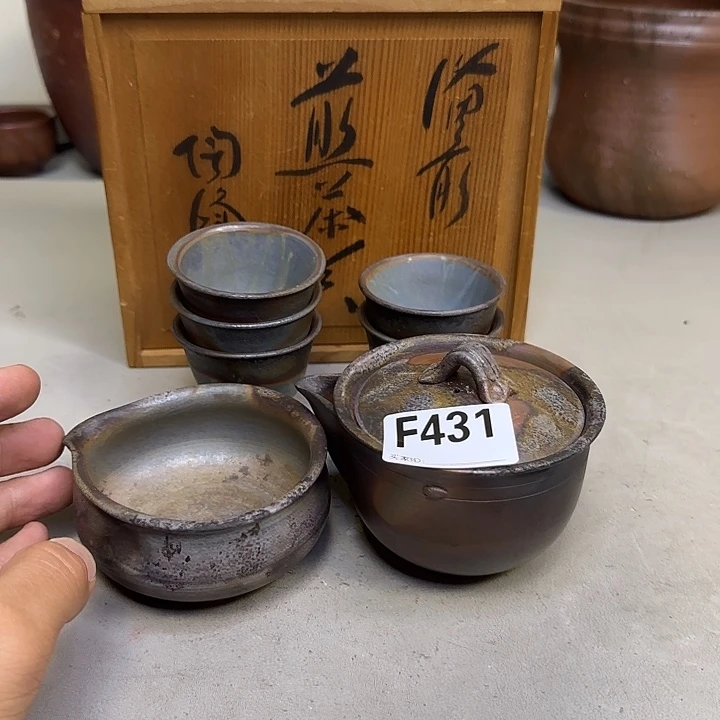 跃***）备前烧作品备前烧作品