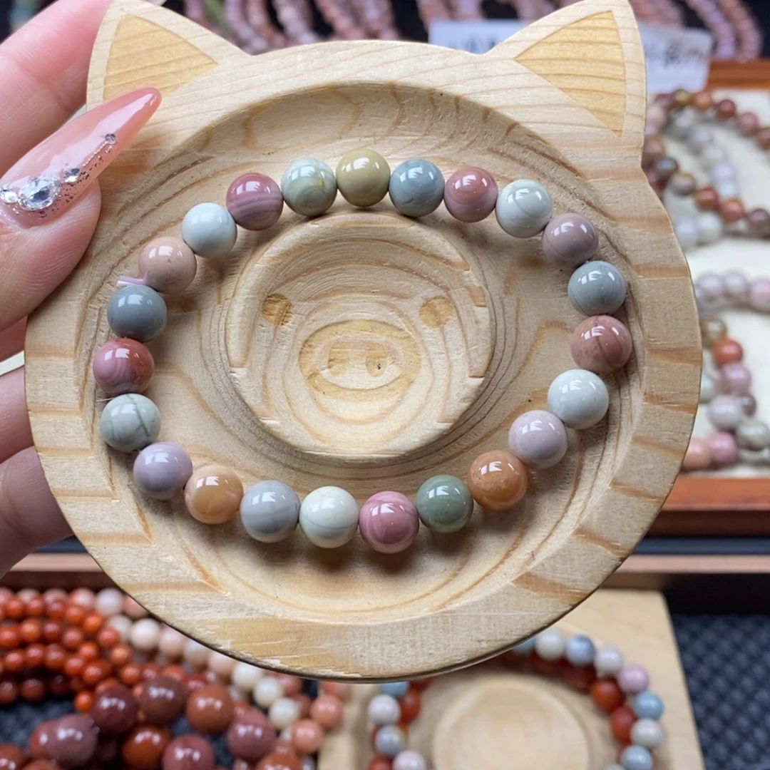 石英质玉手链未镶嵌兜***^