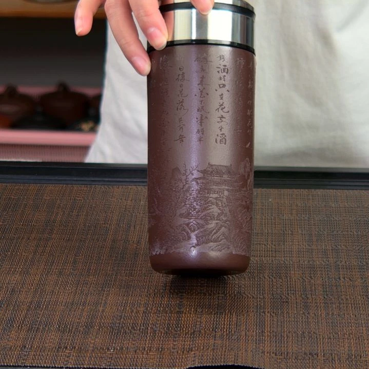 茶杯紫砂高货放漏
