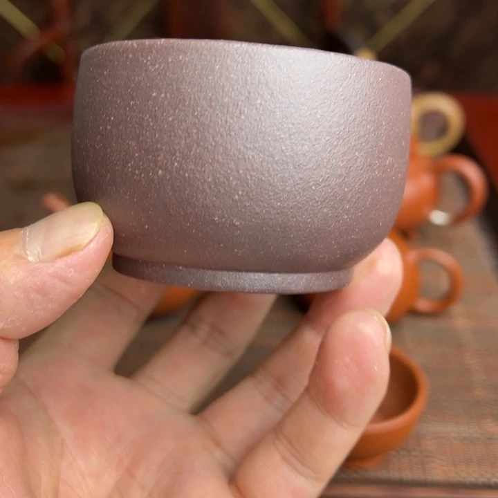 茶壶紫砂黄龙山紫泥、手磨料