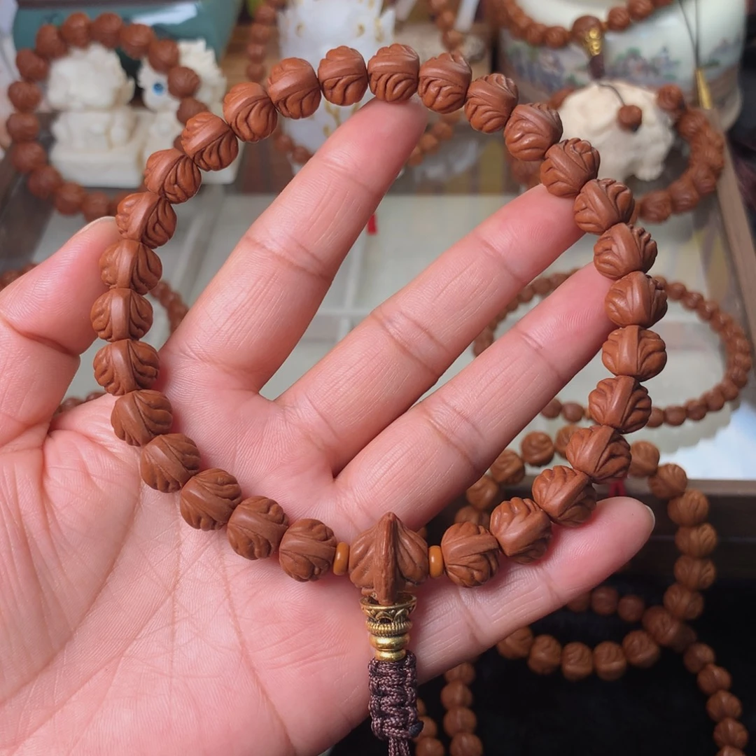 丰***蝉吊坠桃核双脊龙手持11