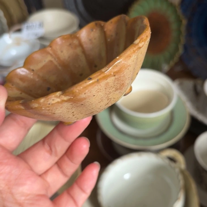 瓷片花瓣味碟1个装