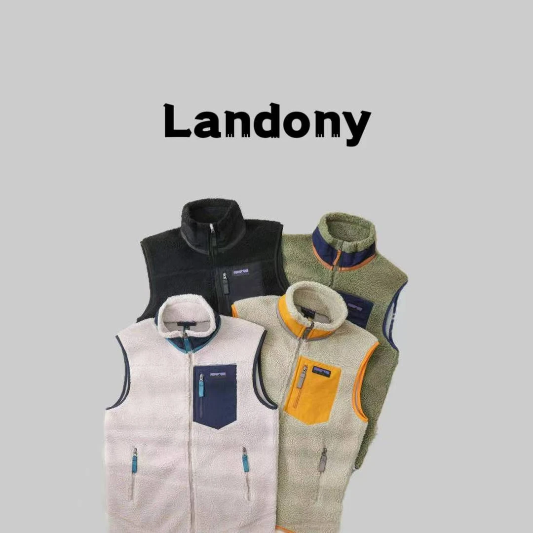Landony【品质】巴ClassicRetro-X夏尔巴立领cleanfit马甲春