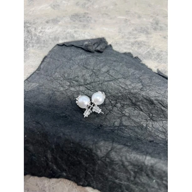 铜合金仿珍珠耳饰 A380克克简约精致珠珠小耳钉百搭轻奢日常款耳